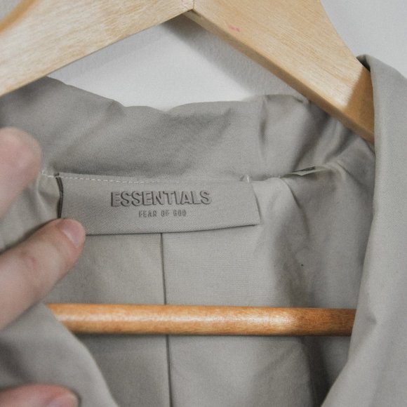 Essentials Long Trench Coat - Picture 8 of 11